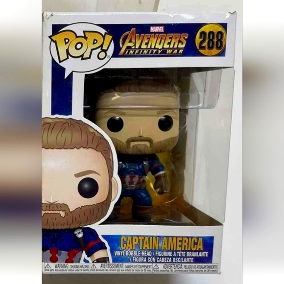 Funko Other - Funko Pop! Captain America Vinyl Figure
